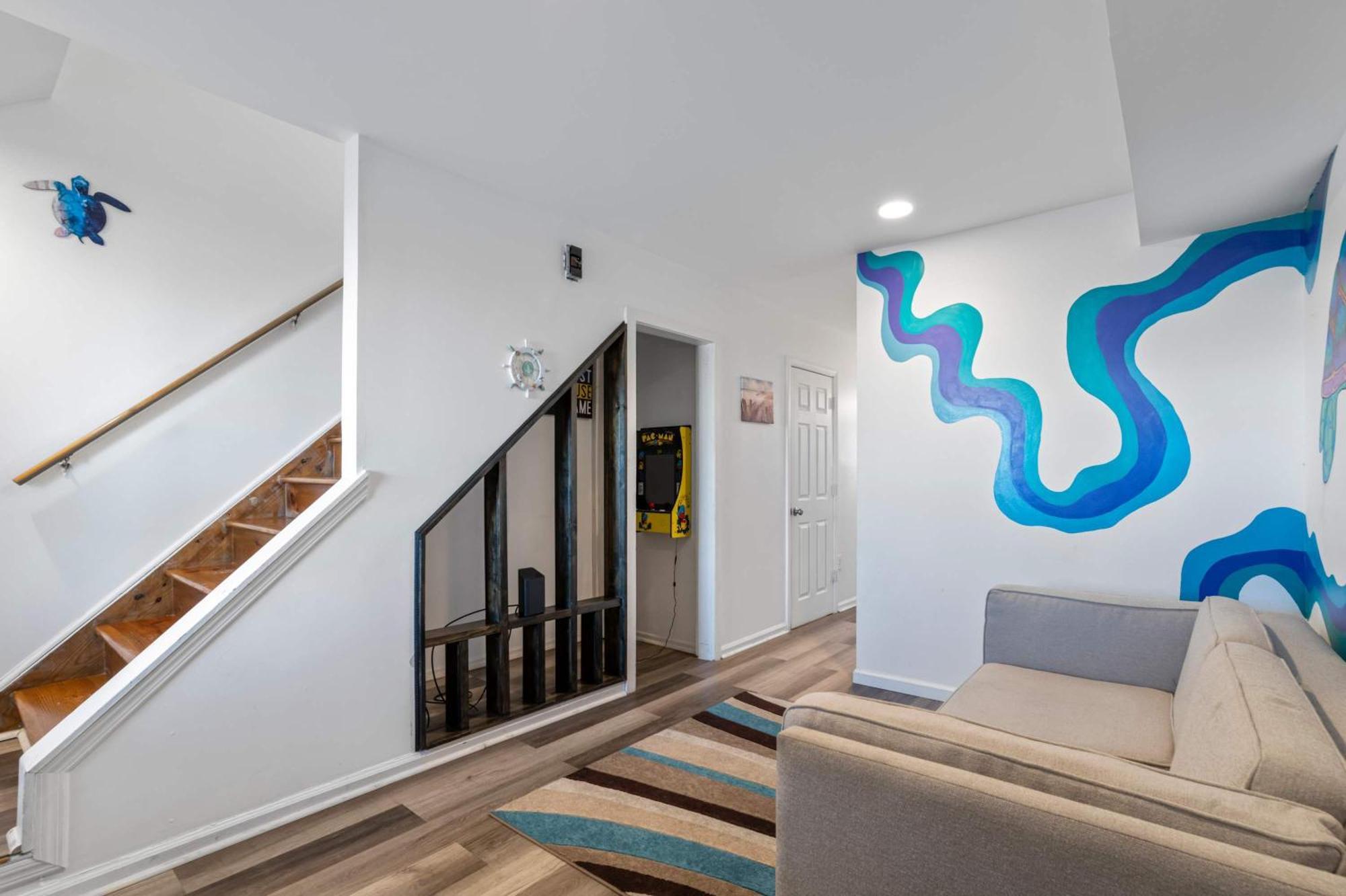 Arcade Nook & New Sea Turtle Mural- 3Br 大西洋城 外观 照片