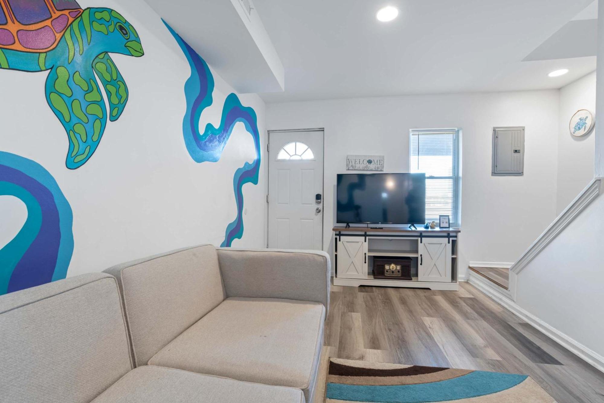 Arcade Nook & New Sea Turtle Mural- 3Br 大西洋城 外观 照片