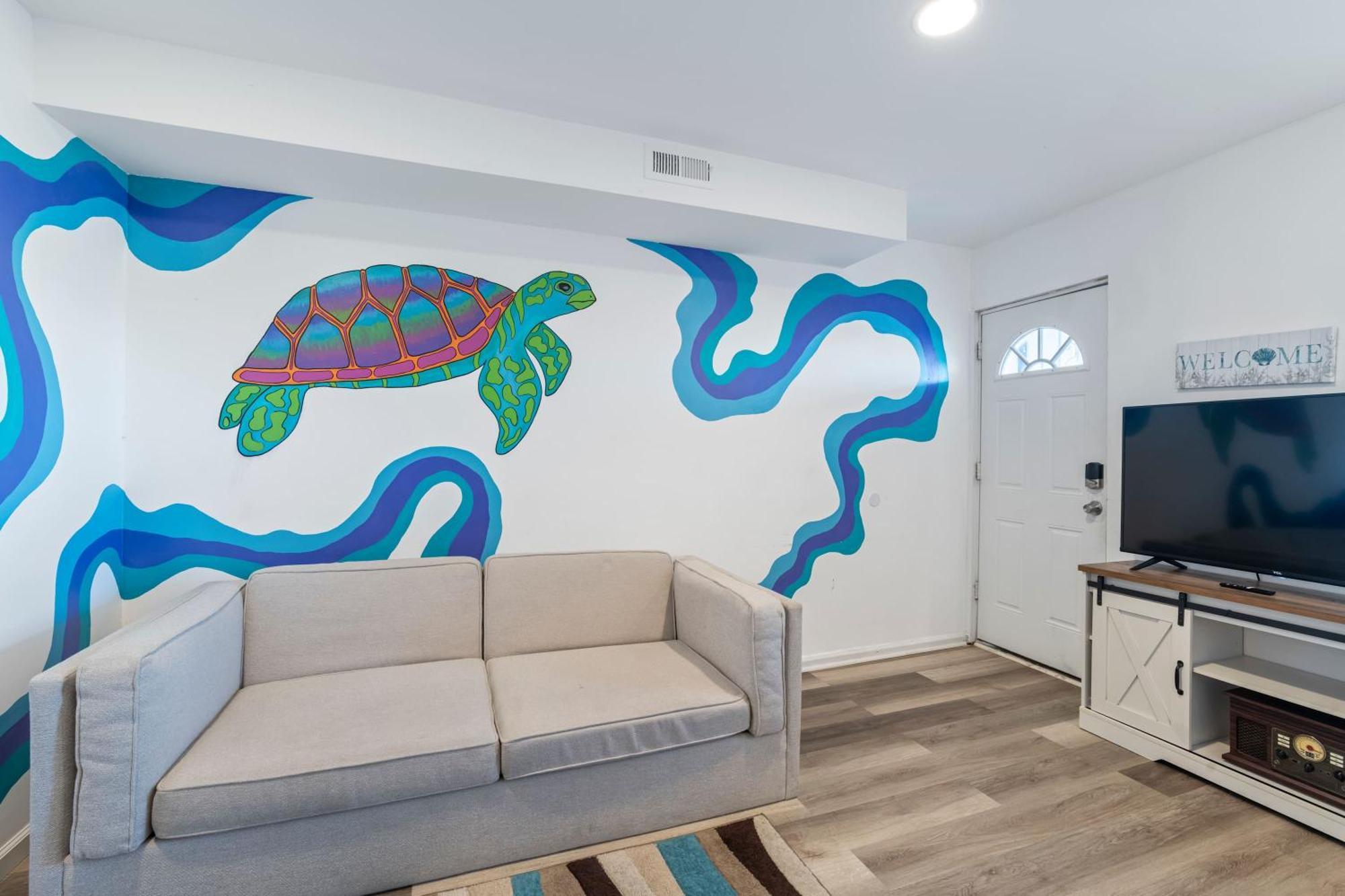 Arcade Nook & New Sea Turtle Mural- 3Br 大西洋城 外观 照片